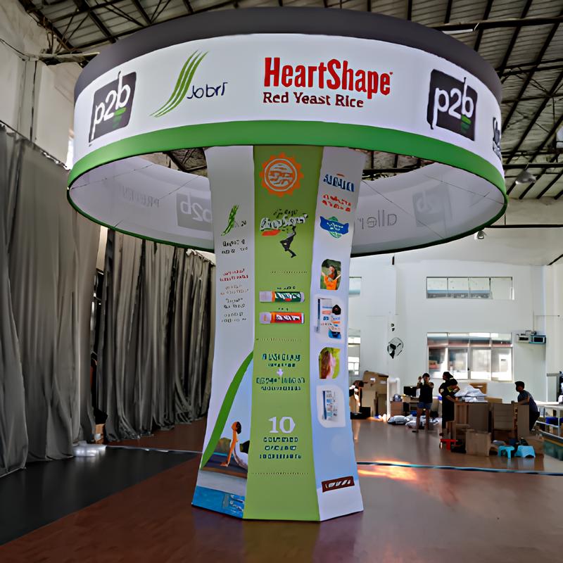 アイランドタワーディスプレイ|誉PRINTING