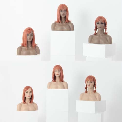 【リアルフェイス】肩付きマネキンヘッド|誉PRINTING