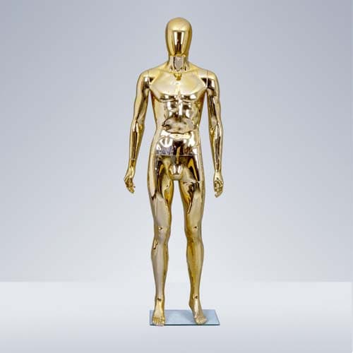 全身 男性マネキン【メタリックボディ】|誉PRINTING
