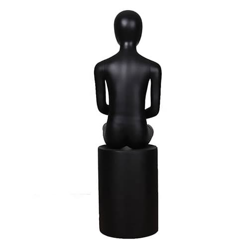 子供用フルボディ マネキン【ブラック】(NWK-15)|誉PRINTING