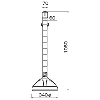 屋外用 チェーンスタンド|誉PRINTING