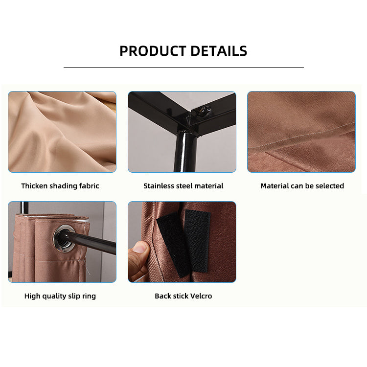 フィッティングルーム フック付き カーテンタイプ|誉PRINTING