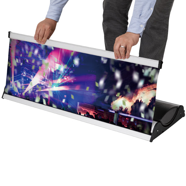 屋外用両面ロールアップバナー ダブルロール850|誉PRINTING