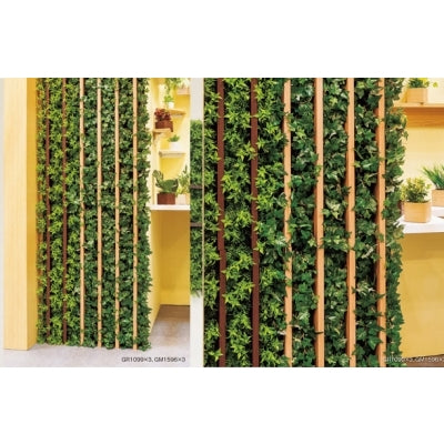 連接グリーン 木目ラインB 4連セット|誉PRINTING