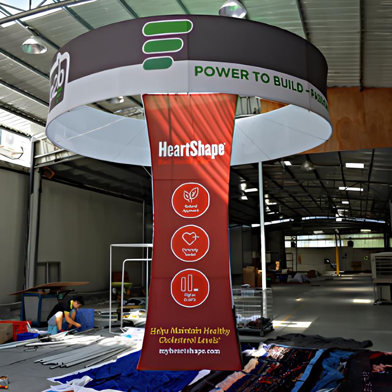 アイランドタワーディスプレイ|誉PRINTING