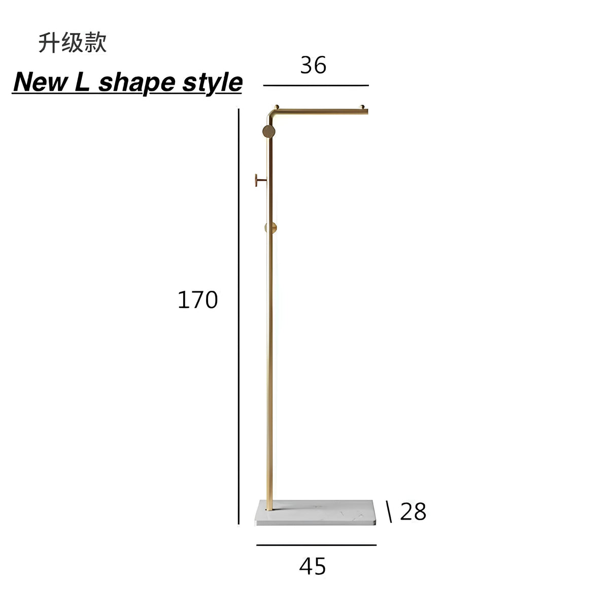 カスタマイズ製メタルハンガーラック09|誉PRINTING