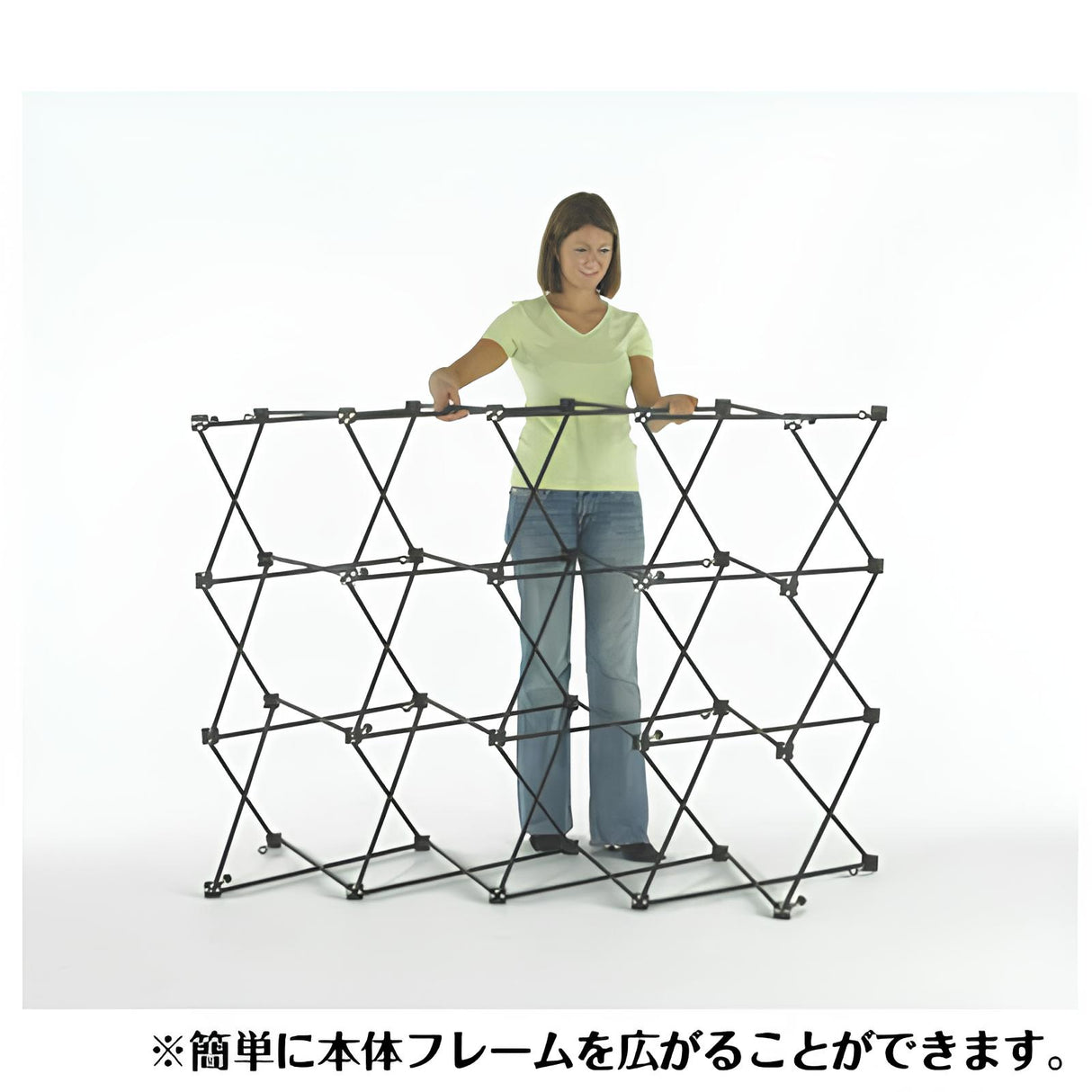 タワー付ポップアップ 3×3カーブ|誉PRINTING