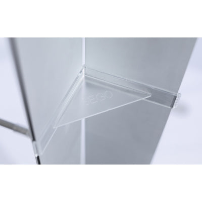 セゴLED内照式バックパネル用Lコネクタ アウトサイド|誉PRINTING