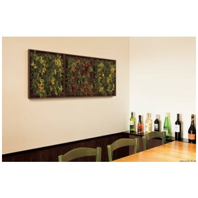 連接グリーン 木目フレーム|誉PRINTING