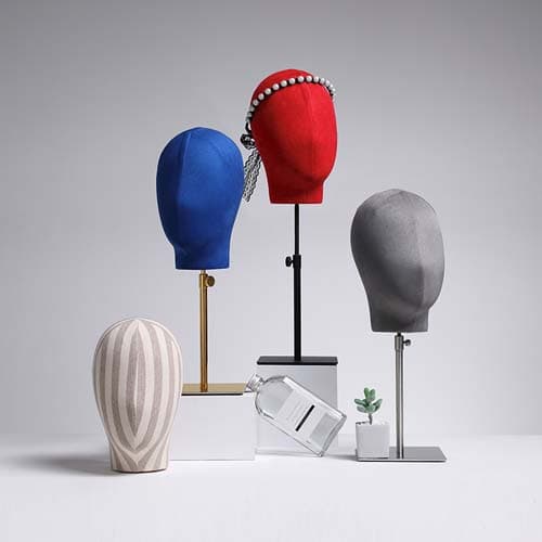 マネキンヘッド【ファブリック×メタルスタンド】|誉PRINTING