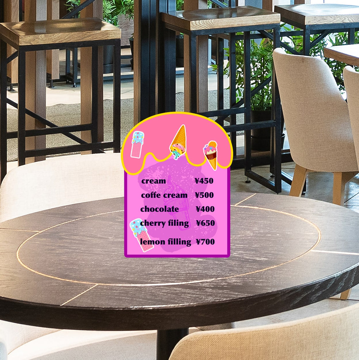 【サイズが選べる】スチレンボード 卓上パネル|誉PRINTING