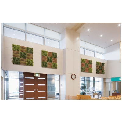 組み合わせグリーン グリーン×木彫&ファブリック|誉PRINTING