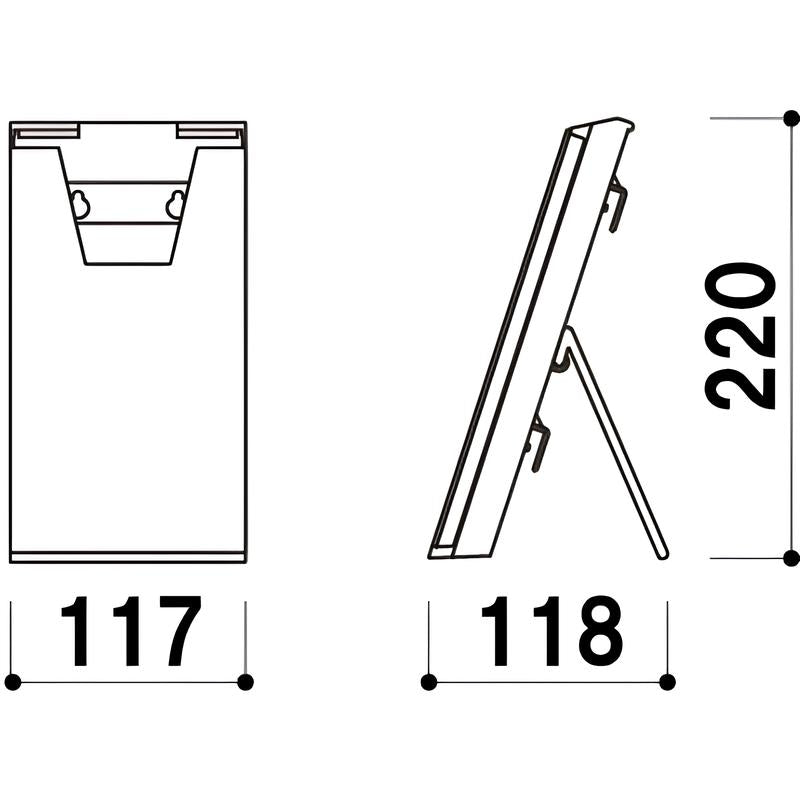 CR卓上ラックA4三つ折|誉PRINTING
