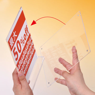 アクリルマグT型スタンド (2セット)|誉PRINTING