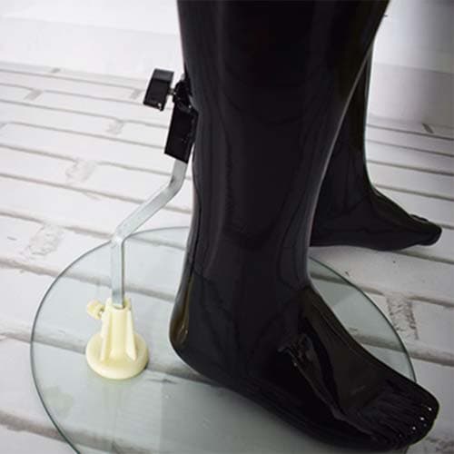 全身 男性リアルマネキン【グロスブラック】|誉PRINTING