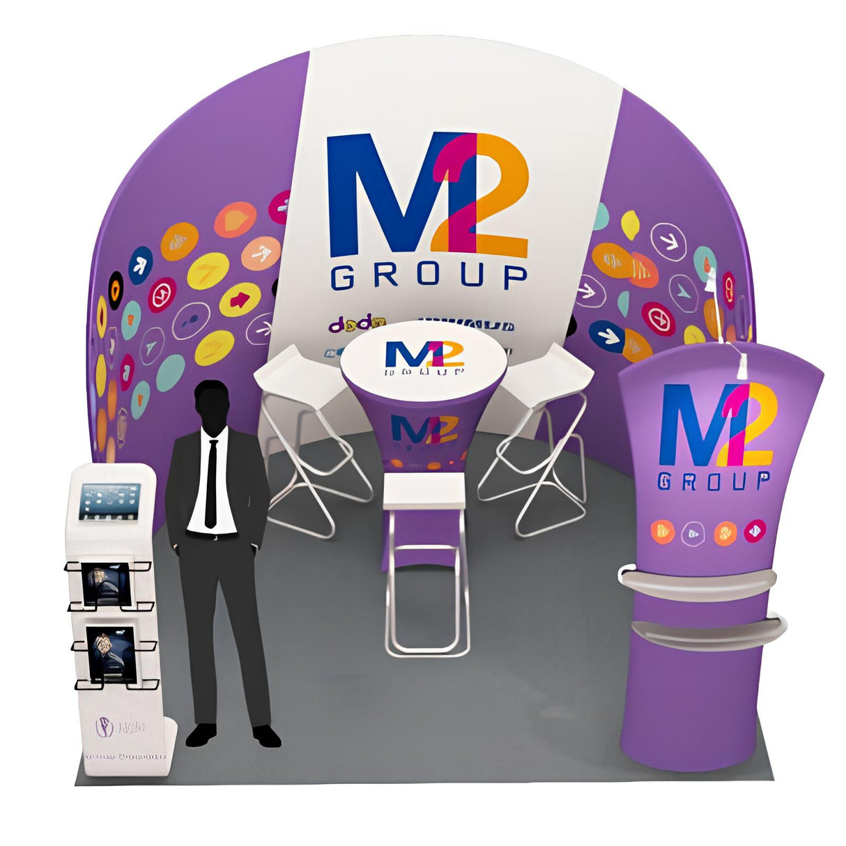 セットディスプレイセット 18【1小間用(3m×3m)】|誉PRINTING