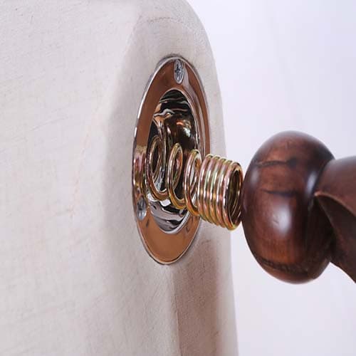 【リネン素材×木製アーム】男性ハーフボディマネキン|誉PRINTING