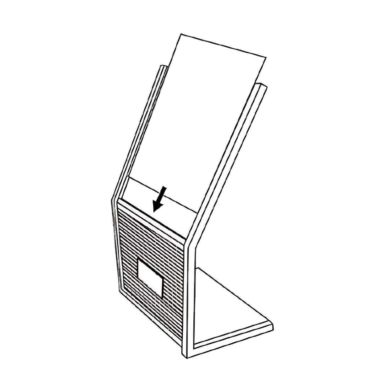 L型スタンドサイン|誉PRINTING