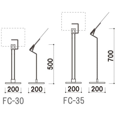 【スチレンパネルに】クリップスタンド片面(A5/A4/B5対応)|誉PRINTING