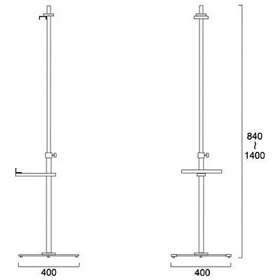 【スタンドのみ】PAパネルスタンド15G-B(A0/A1/A2/A3/B1/B2/B3対応)|誉PRINTING