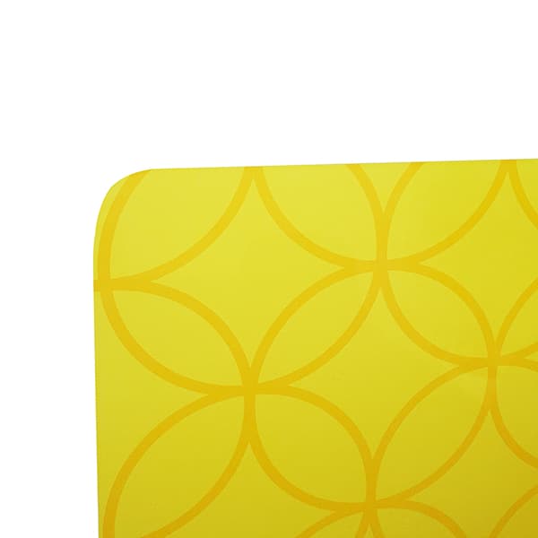 【コロナ対策】デザイナーズパーテーション 卓上 ブラックスタンド(マドラスチェック)|誉PRINTING