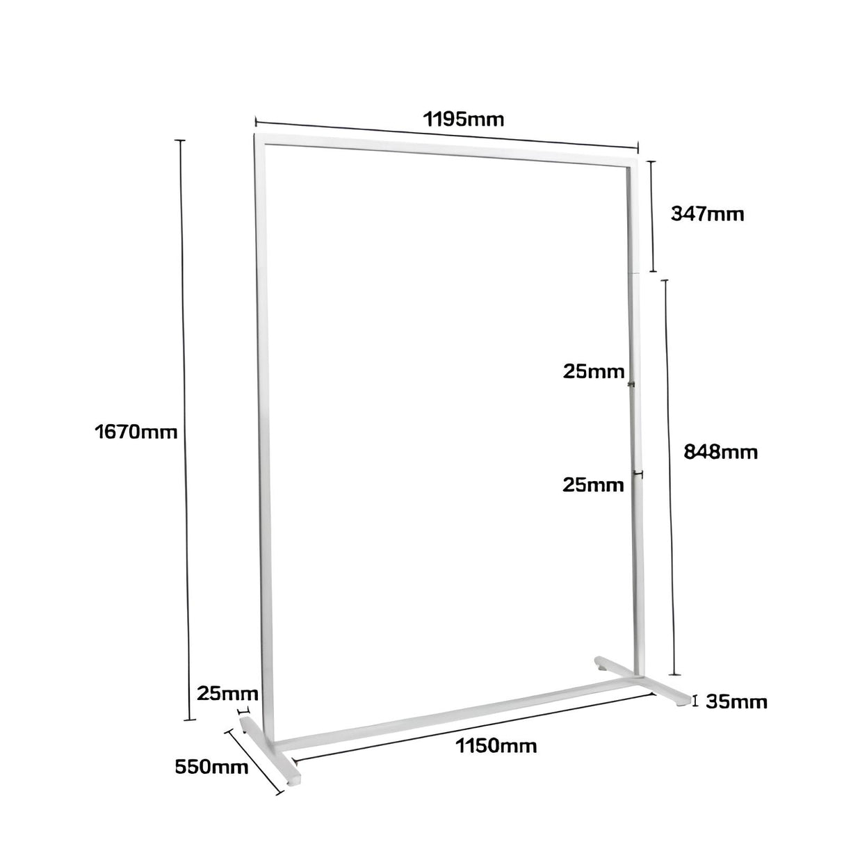 カスタマイズ製メタルハンガーラック02|誉PRINTING