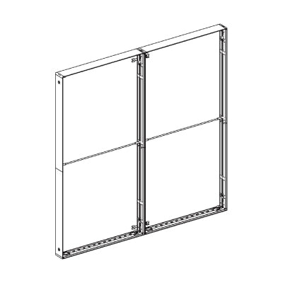 セゴLED内照式バックパネル用ストレートコネクタ|誉PRINTING