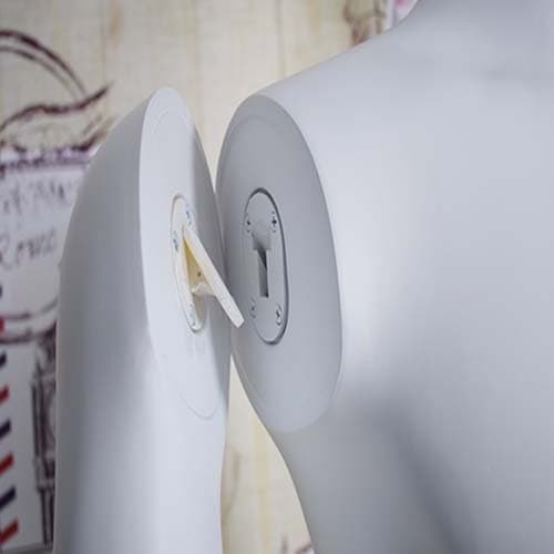 全身 男性リアルマネキン【マットホワイト】|誉PRINTING