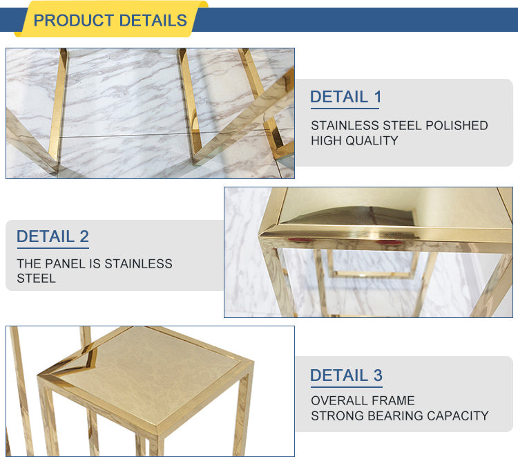 靴ディスプレイウィンドウデコレーションテーブルトップショーケースステンレススチールモダンカスタマイズゴールド (他の色は大歓迎です) YT-LS-04|誉PRINTING