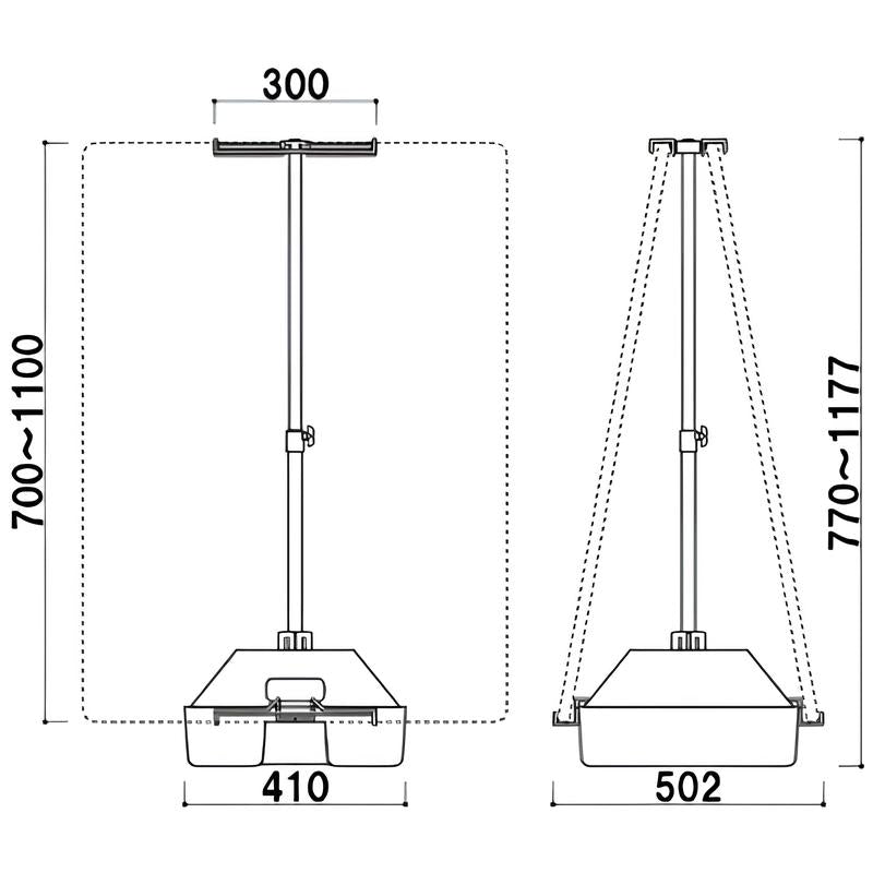 タンク付パネルスタンド|誉PRINTING