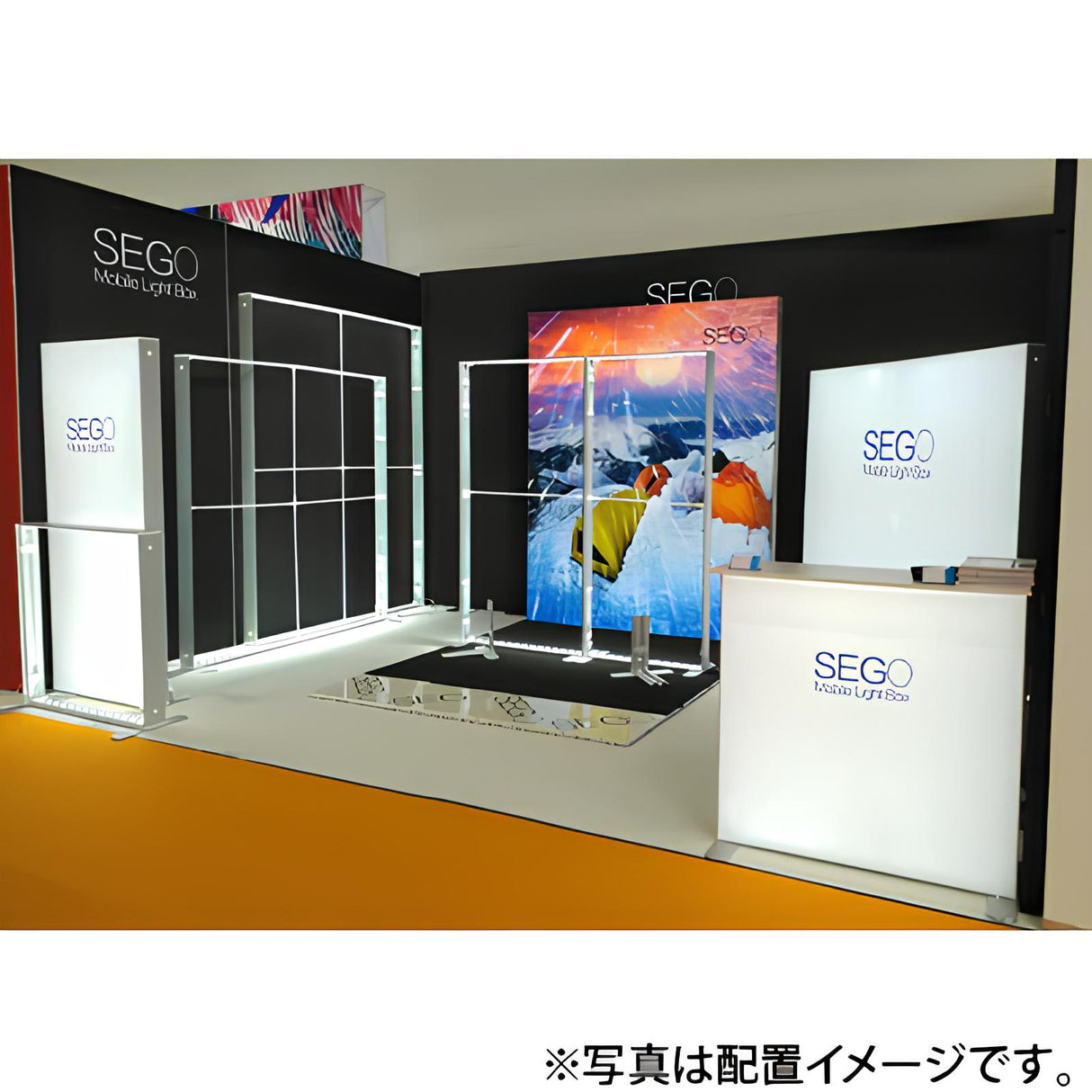 セゴLED内照式バックパネル 200×225|誉PRINTING