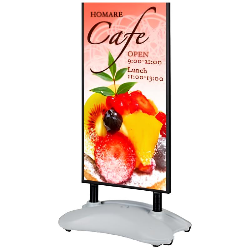 スライド式縦長看板 タンク付き|誉PRINTING