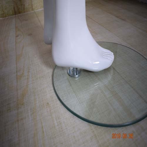 ヘッドレス 男性マネキン【グロスホワイト】|誉PRINTING