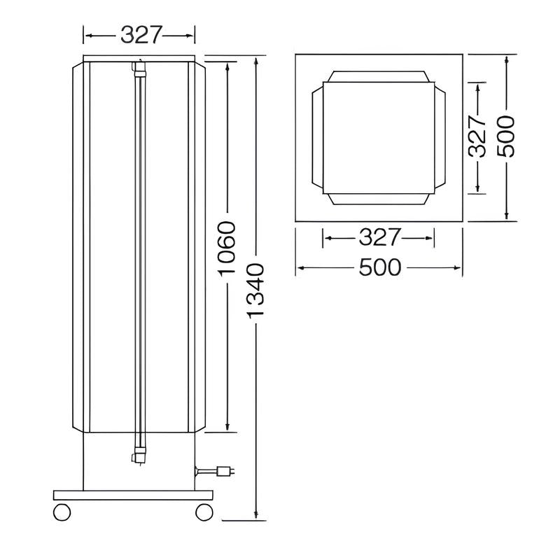 スチール電飾スタンド四面|誉PRINTING
