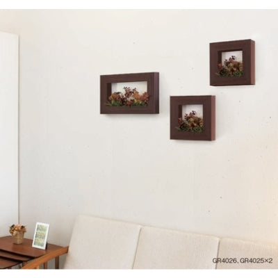 デザインポット アートパネル風 カップ付き ブラウン|誉PRINTING