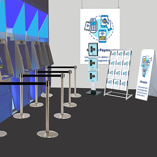 パンフレットスタンド 4段3列|誉PRINTING