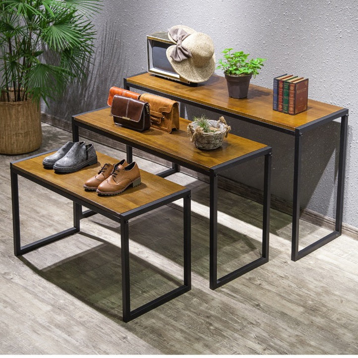 アイアンウッドディスプレイテーブル|誉PRINTING