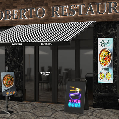 セゴLED内照式壁掛けパネル 50×150|誉PRINTING