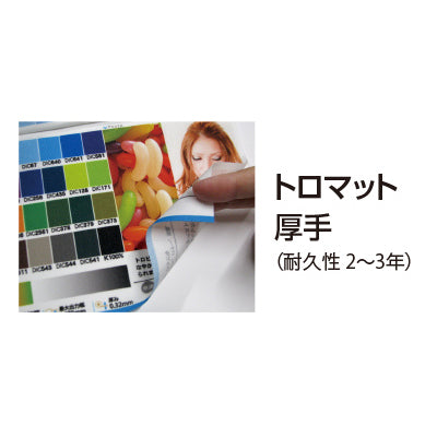 <トロマット>タペストリー 幅900×縦フリーサイズ|誉PRINTING