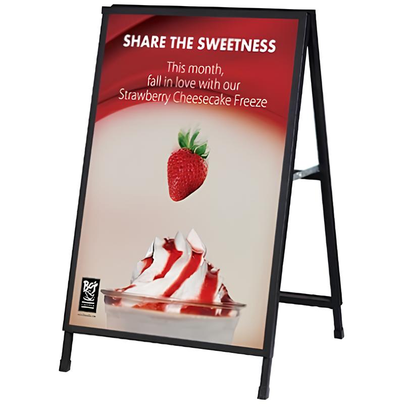 ブラックA型看板|誉PRINTING