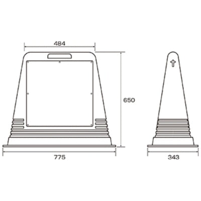 屋外用 サインキューブ(オリジナルデザイン)|誉PRINTING