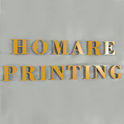 アクリル文字 厚み5mm|誉PRINTING