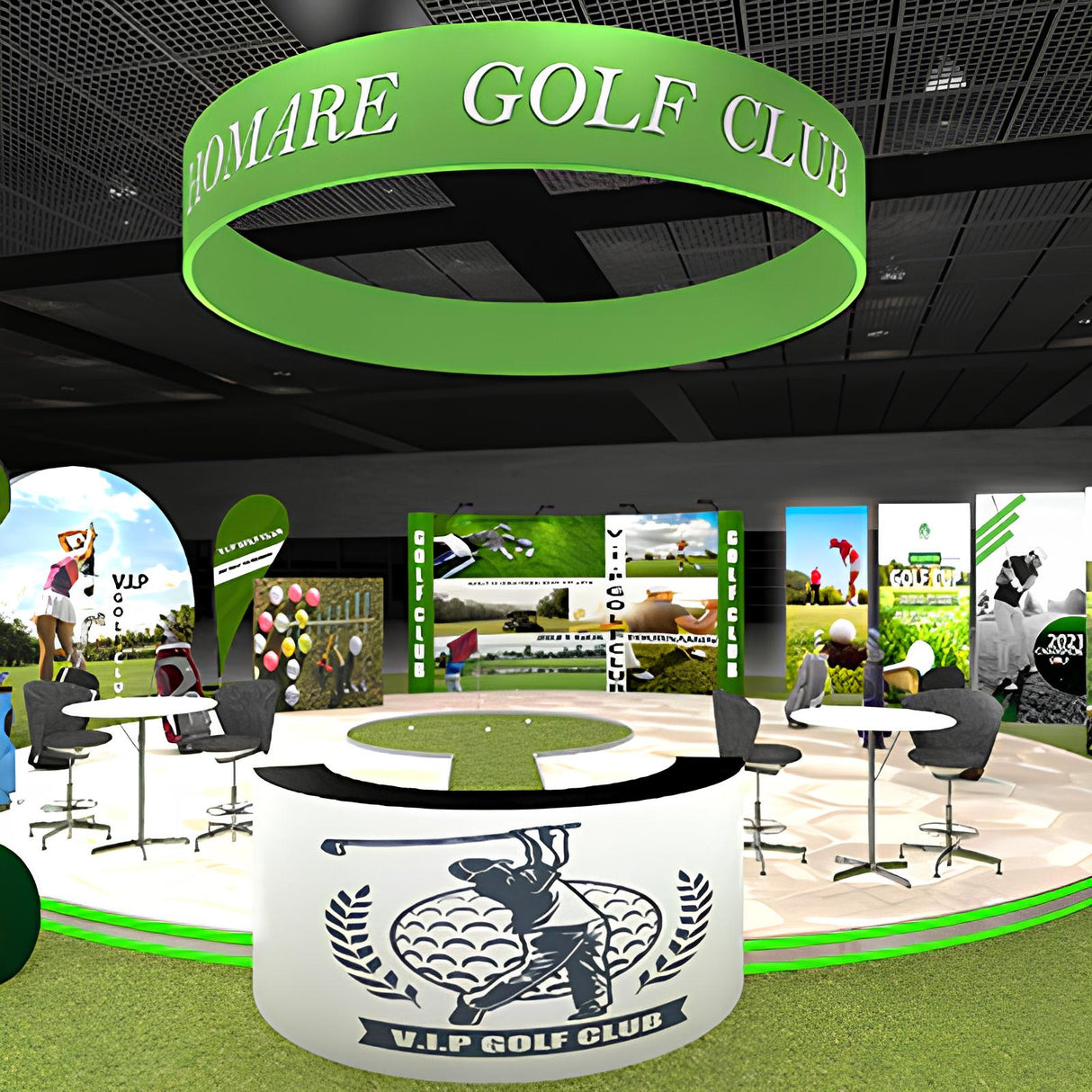 セットディスプレイセット【16小間用(12m×12m)】|誉PRINTING