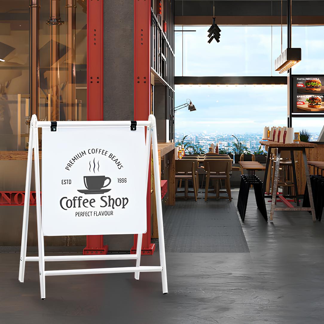 バリケードサイン ホワイト|誉PRINTING