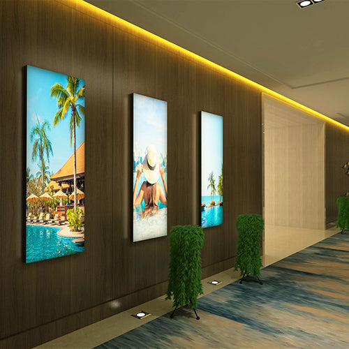 セゴLED内照式壁掛けパネル 50×150|誉PRINTING