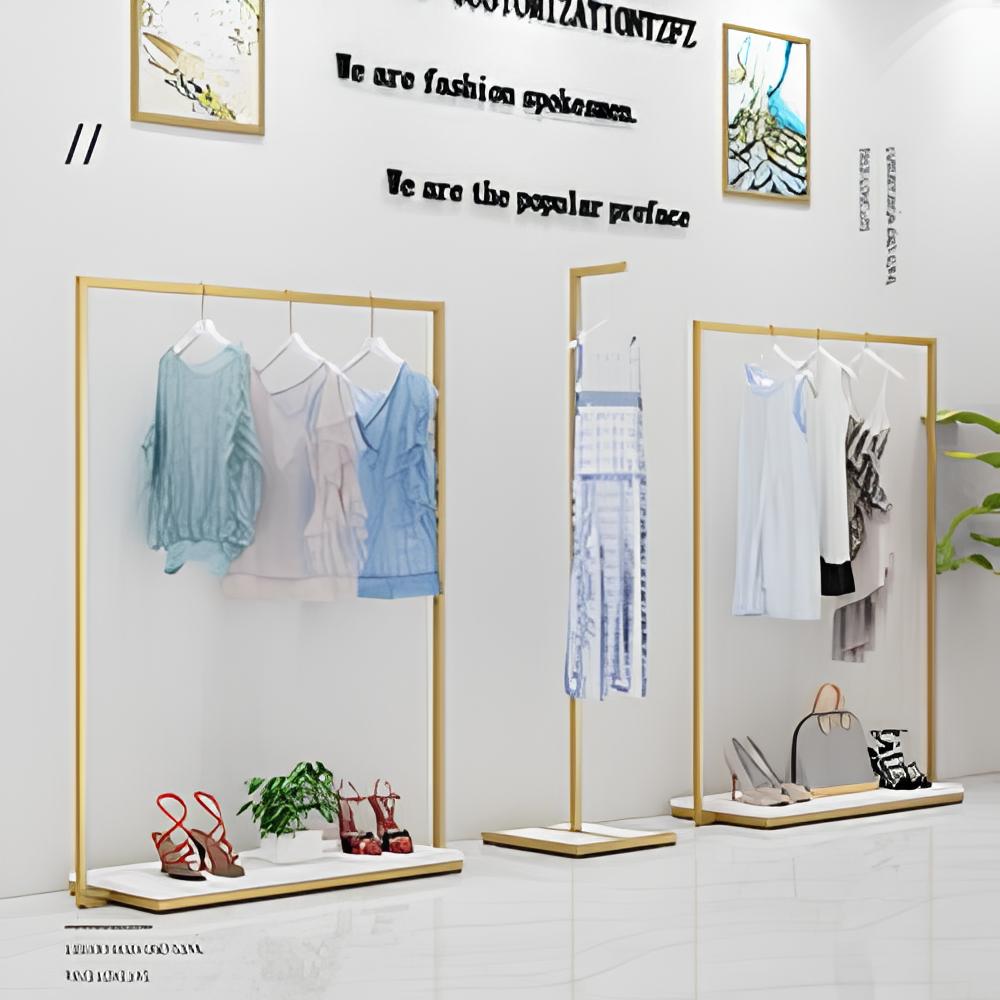 カスタマイズ製メタルハンガーラック11|誉PRINTING