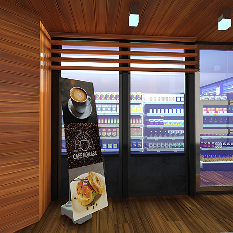 A型ショップバナー 屋外両面【B】|誉PRINTING