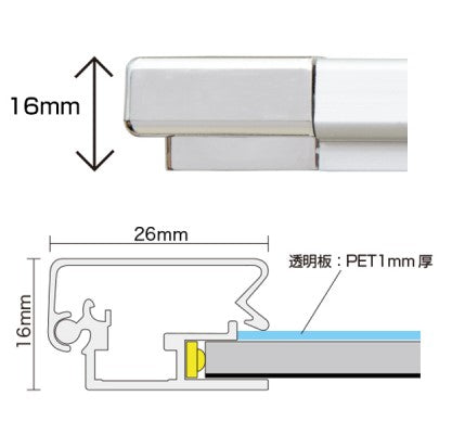 LEDポスターパネル A1/A2/B1/B2|誉PRINTING