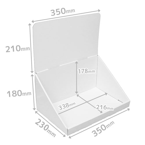 ◆卓上什器 ひな壇なし W350|誉PRINTING