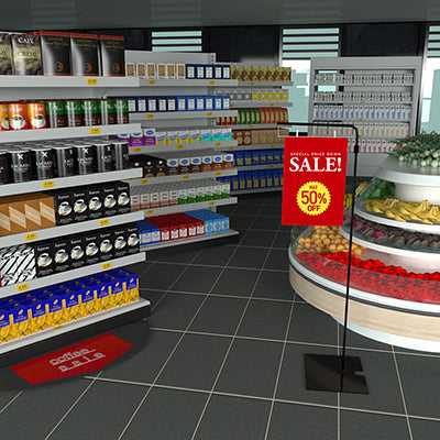 フロアロングスタンド|誉PRINTING